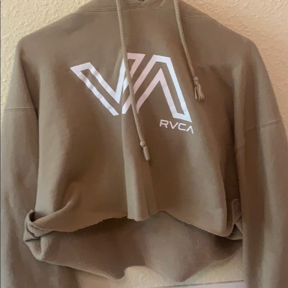RVCA cropped hoodie💞